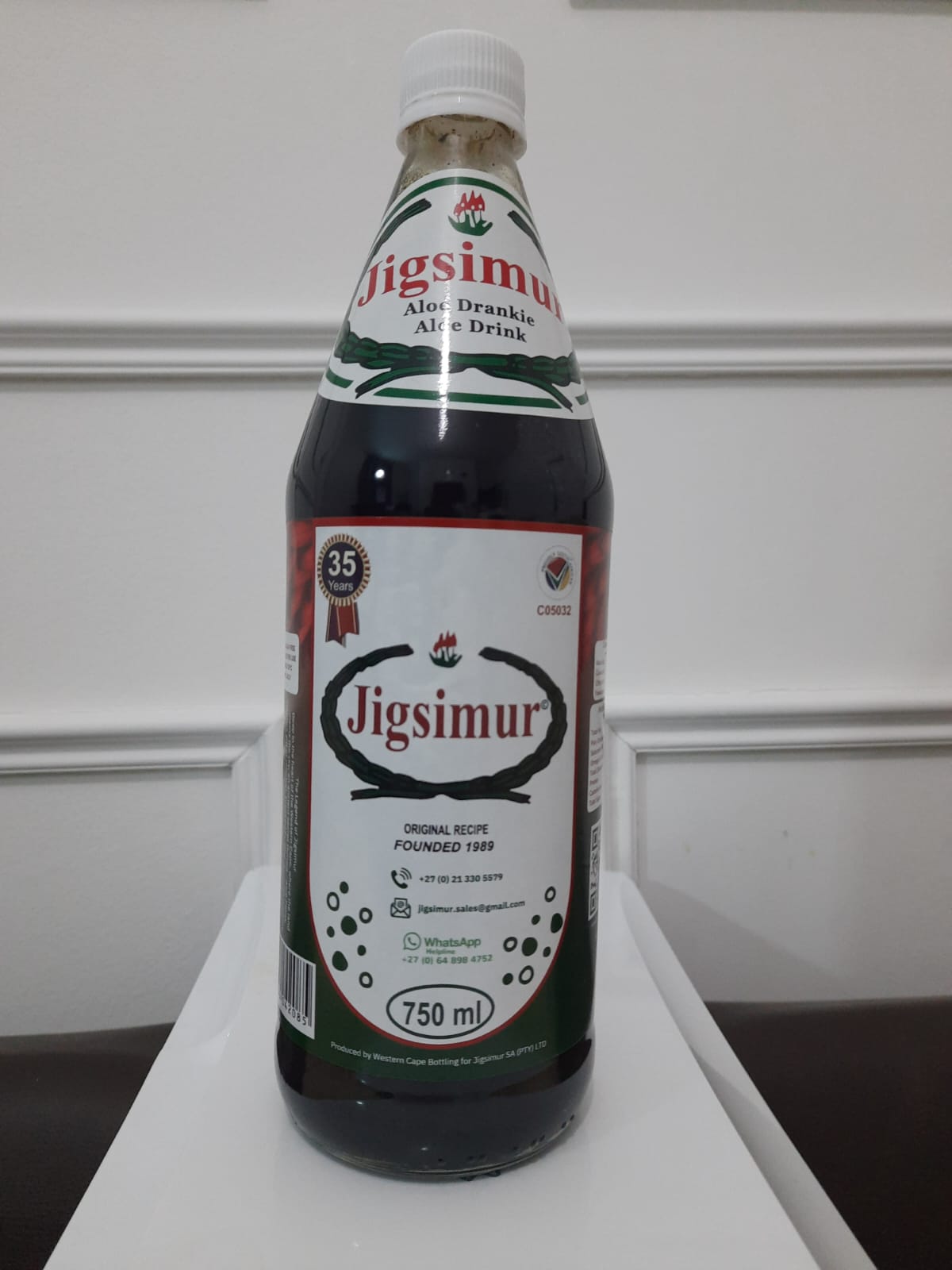Original Jigsimur - Founder Recipe - Herbal Bitter Drink 750ml - UK Distributor
