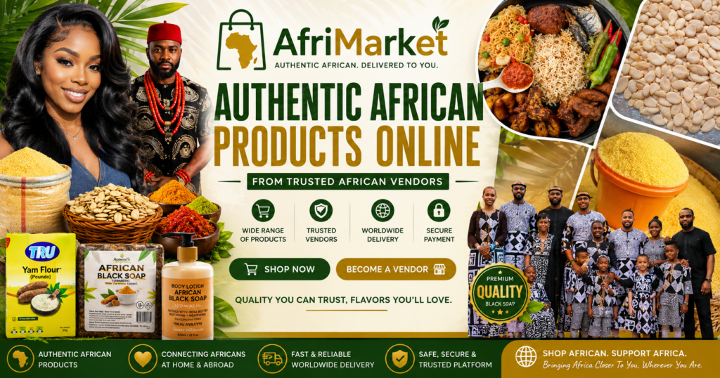 Buy African food online including Nigerian groceries and African spices