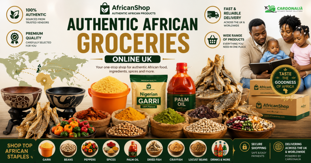 African spices and seasonings online UK