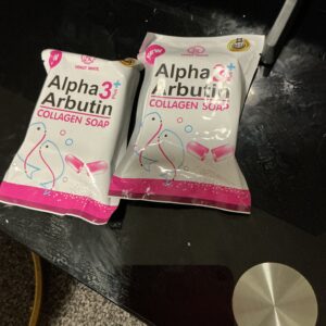 Alpha 3+ arbutin collagen soap