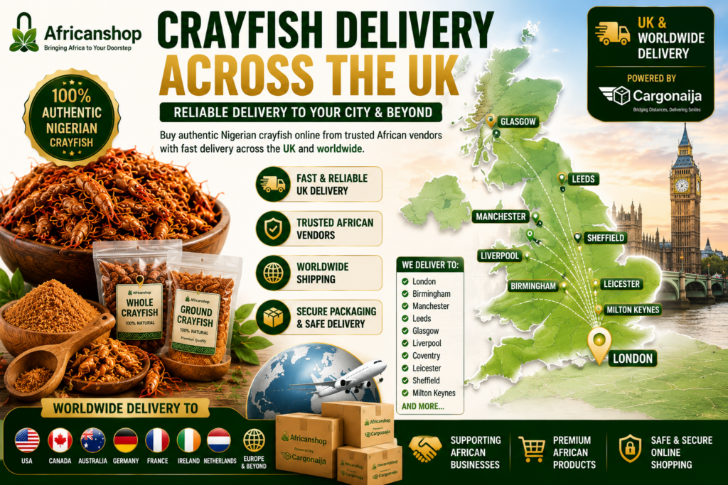 Buy crayfish online UK with delivery to London Birmingham Manchester Liverpool Leeds Glasgow and beyond