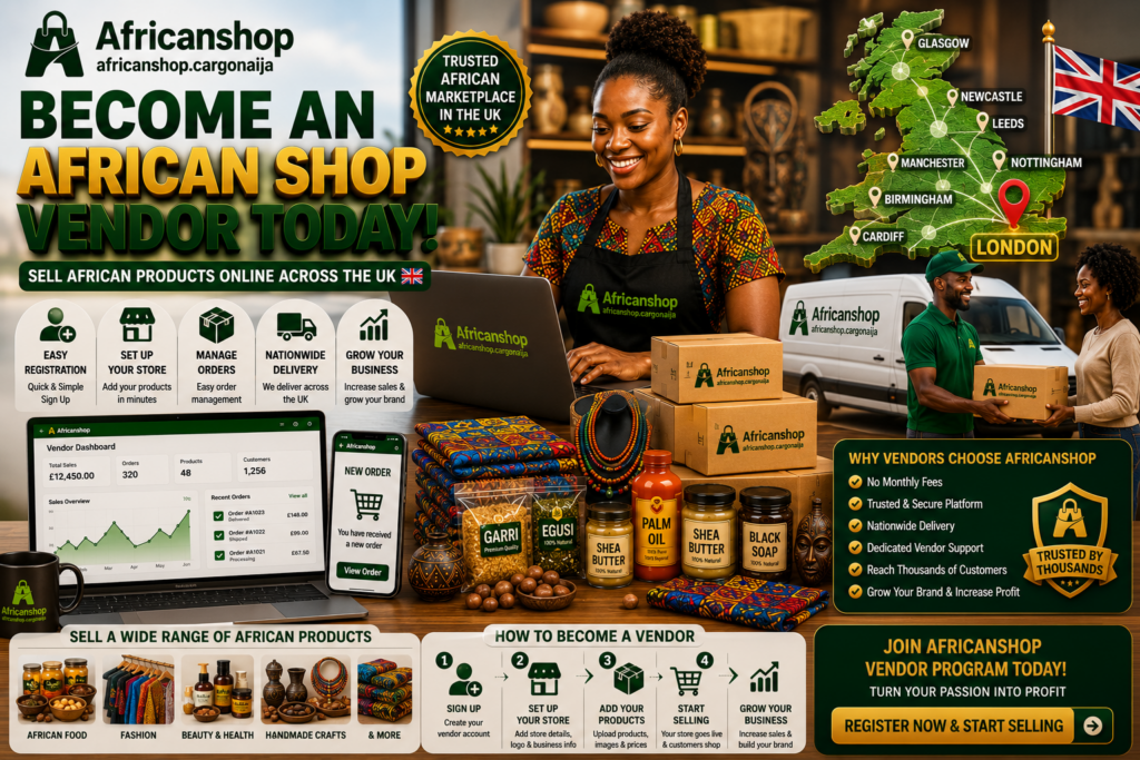 African marketplace helping vendors increase sales across the United Kingdom