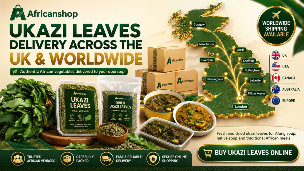 Ukazi leaves delivery across the UK including London Birmingham Manchester Liverpool Leeds Glasgow and worldwide delivery to USA Canada Australia and Europe