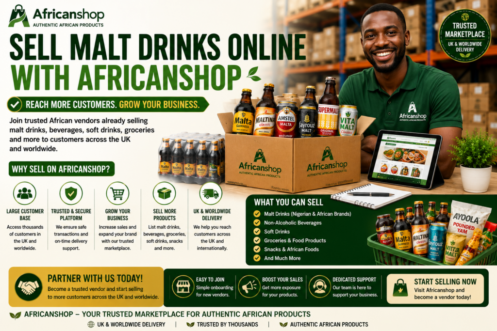 bulk malt drinks online for vendors retailers restaurants events and African beverage sellers