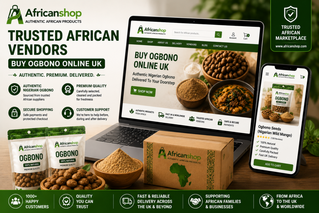 bulk ogbono online for African grocery vendors food businesses soup ingredient sellers and retailers