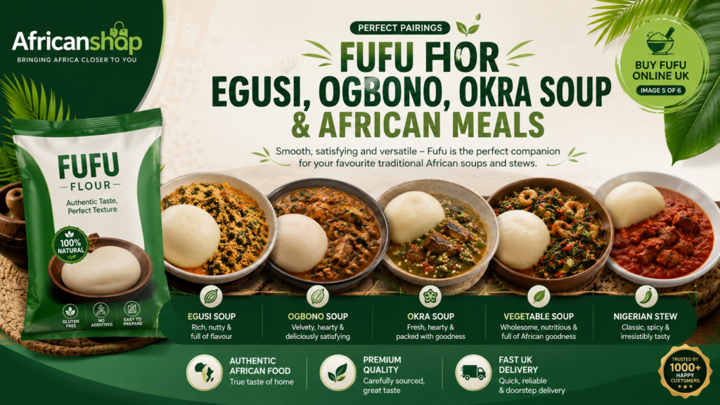 fufu for egusi soup ogbono soup okra soup vegetable soup and traditional African meals